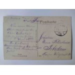 Chojnice, Konitz, Bahnhofstrasse 1915