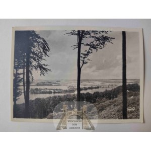 Kartuzy, Karthaus, jezioro Kładno z Góry Biskupiej, wyd. Książnica Atlas 1939