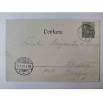 Kościerzyna, Berent, święto Gustawa Adolfa, kościół 1900