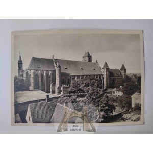 Kwidzyn, Marienwerder, zamek od północy ok. 1935