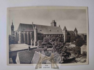 Kwidzyn, Marienwerder, castle from the north ca. 1935