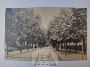 Kwidzyn, Marienwerder, Hindenburgstrasse ca. 1915