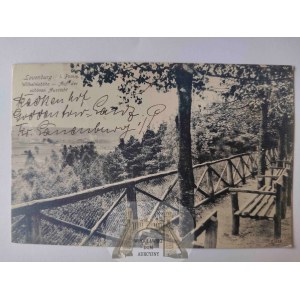 Lębork, Lauenburg, widok ze wzgórza Wilhelmshohe 1910