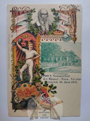 New Pond, Neuteich, shooting range, gymnastic festival 1901