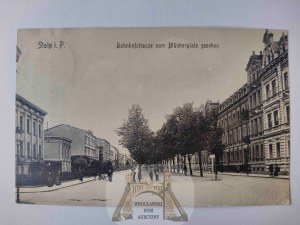 Slupsk, Stolp, Bahnhofstrasse 1910