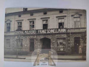 Starogard Gdański, Preussich Stargard, store, dairy Franz Schnellmann 1910