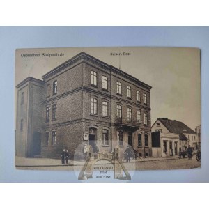 Ustka, Stolpmunde, poczta 1911