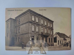 Ustka, Stolpmunde, post office 1911