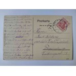Ustka, Stolpmunde, poczta 1911