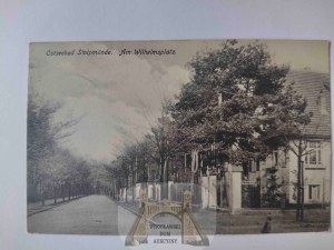 Ustka, Stolpmunde, Wilhelmplatz 1916