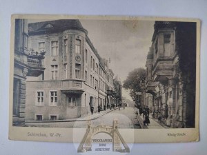 Człuchów, Schlochau, Konigstrasse 1927