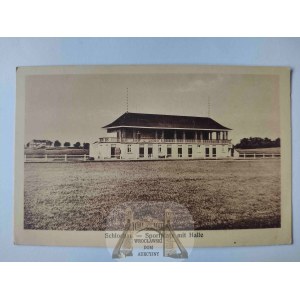 Człuchów, Schlochau, stadion sportowy ok. 1925