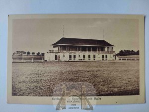 Człuchów, Schlochau, sports stadium ca. 1925