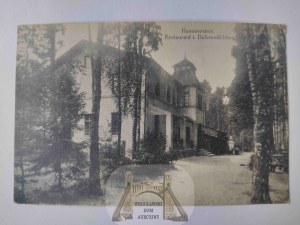 Czarne near Człuchów, Hammerstein, Birkenwaldschen restaurant 1918