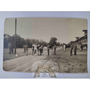 Czarne k. Człuchów, Hammerstein, koszary, baraki, fotograficzna 1942
