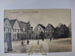 Debrzno near Człuchów, Rynek 1910