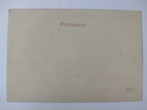 Elblag, Elbing, townhouses by the river, published by Trenkler ca. 1900.