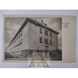 Elbląg, Elbing, koszary Unger 1943