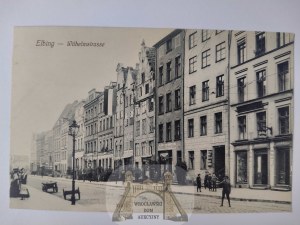 Elblag, Elbing, Wilhelmstrasse ca. 1910