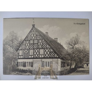Oleśno k. Elbląg, Elbing, dom szachulcowy 1911 II