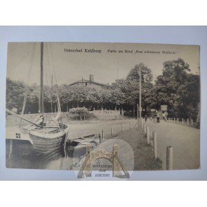 Krynica Morska, Kahlberg, hotel Czarny Wieloryb 1912