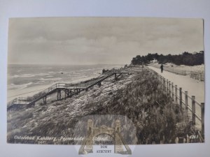 Krynica Morska, Kahlberg, seaside promenade 1940