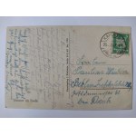 Krynica Morska, Kahlberg, życie na plaży, humorystyczna 1926