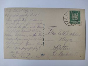 Krynica Morska, Kahlberg, cure garden 1924