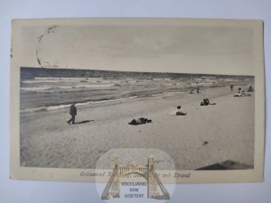 Krynica Morska, Kahlberg, beach 1925