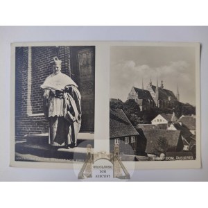 Frombork, Frauenburg, biskup Maximilian Keller, katedra ok. 1935