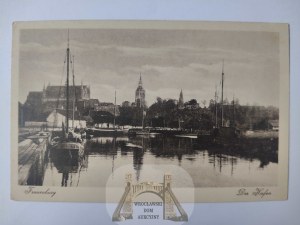 Frombork, Frauenburg, port ca. 1915