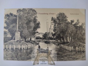 Frombork, Frauenburg, harbor entrance ca. 1910