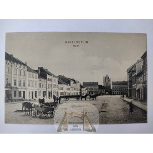 Bartoszyce, Bartenstein, Rynek, wyd. Trenkler 1906