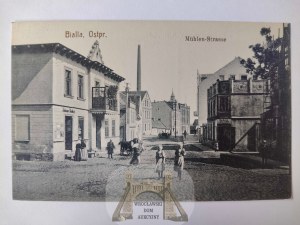 Biala Piska, Bialla, Muhlenstrasse ca. 1915