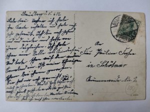 Braniewo, Braunsberg, post office, high school 1912