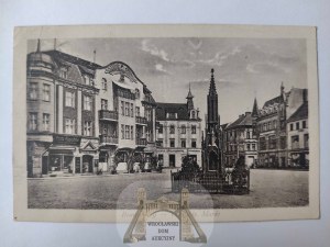 Braniewo, Braunsberg, Market Square, monument 1922