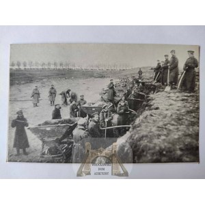 Giżycko, Lotzen, jeńcy rosyjscy przy pracy ok. 1915
