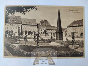 Goldap, Goldap, Market Square, monument 1935