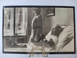 Ogrodzieniec near Ilawa, death of Hindenburg 1934