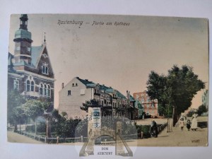 Ketrzyn, Rastenburg, Town Hall, 1908 Street