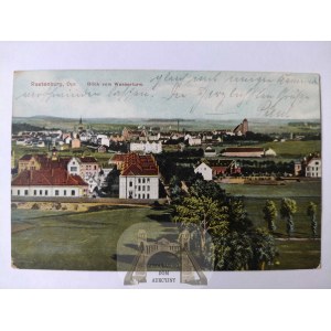 Kętrzyn, Rastenburg, panorama z wieży ciśnień 1915
