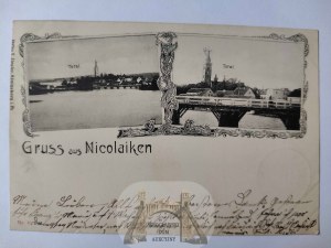 Nikolaiken, Nikolaiken, 2 panoramas, 1901