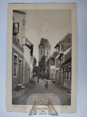 Morag, Mohrungen, street ca. 1925
