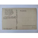 Olsztyn, Allenstein, plebiscite postcard, eagle castle, anthem, patriotic circa 1920.