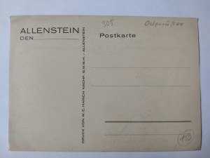 Olsztyn, Allenstein, studentika, student corporation 1925