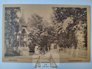 Olsztyn, Allenstein, Copernicus monument circa 1920.