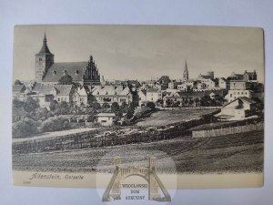 Olsztyn, Allenstein, panorama from the east ca. 1900