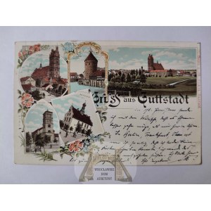Dobre Miasto, Guttstadt, 5 widoków 1898