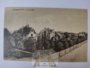 Jeziorany near Olsztyn, Poststrasse 1917