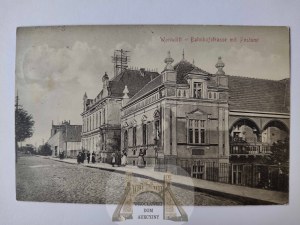Orneta, Wormditt, Bahnhofstrasse 1915
